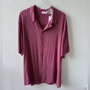 RAGA Man Size XL Mauve Color Cool Soft Relaxed‎